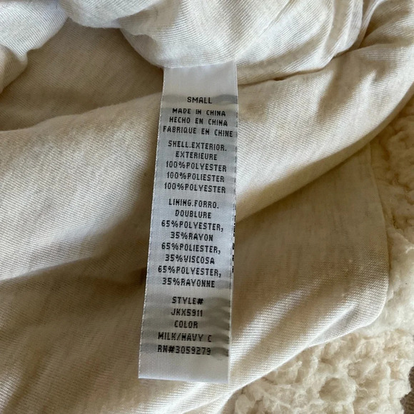 Thread & Supply 1/4 Zip Faux Sherpa Pullover - Picture 5 of 5